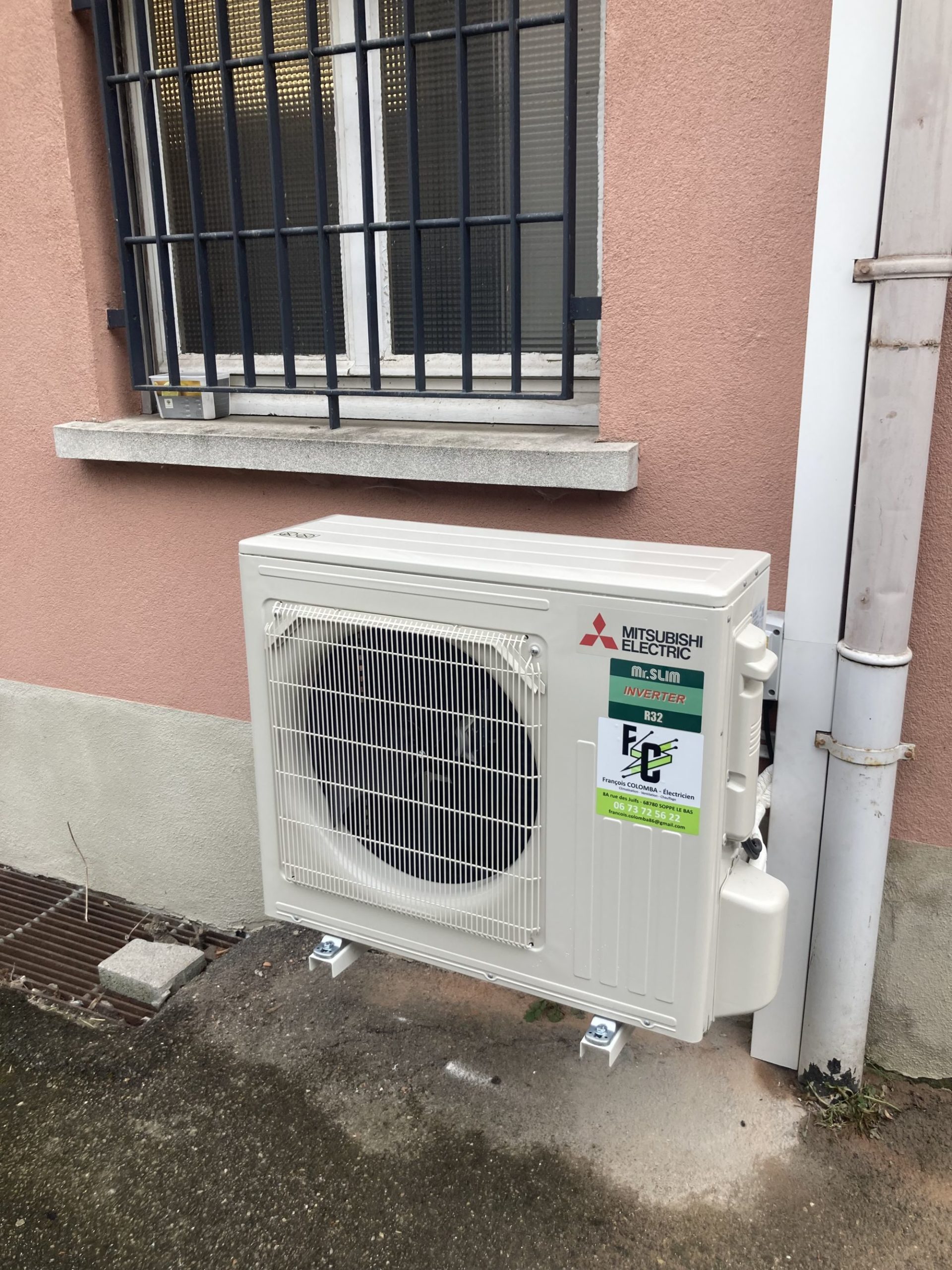 Installation d’une pompe &agrave; chaleur Air Air &agrave; Cernay Belfort