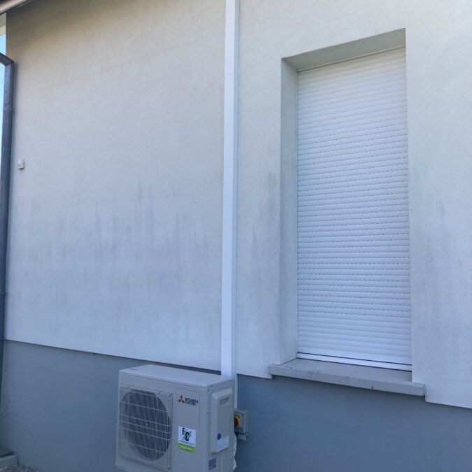 Pose d’une climatisation et &eacute;clairage ext&eacute;rieur &agrave; Burnhaupt le haut Illzach 5