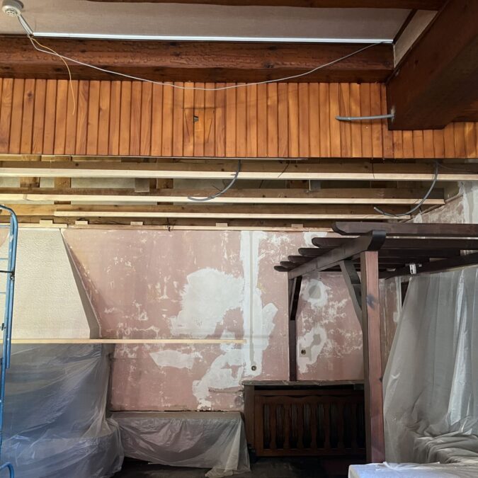 R&eacute;novation d’une salle de restaurant &agrave; Kruth Belfort 1