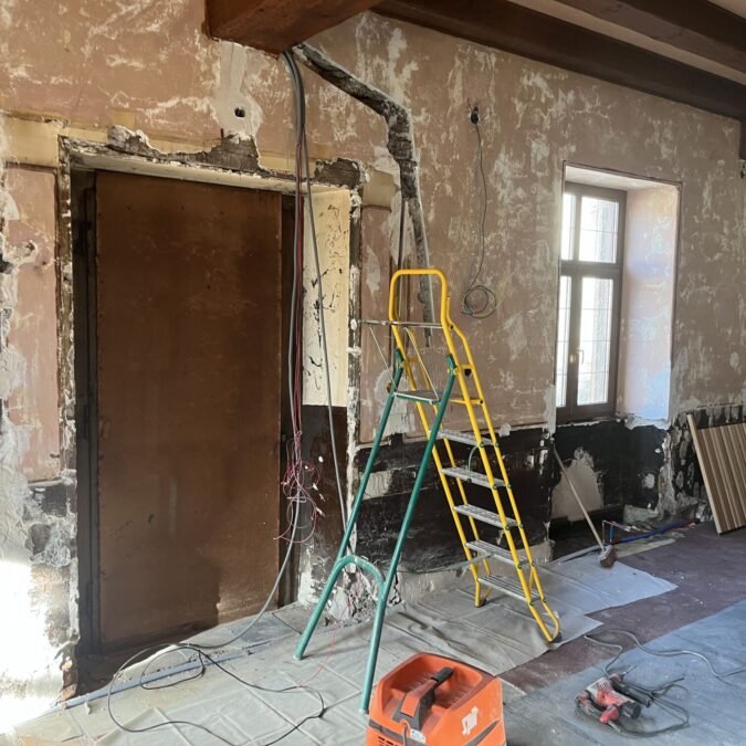 R&eacute;novation d’une salle de restaurant &agrave; Kruth Illzach 2
