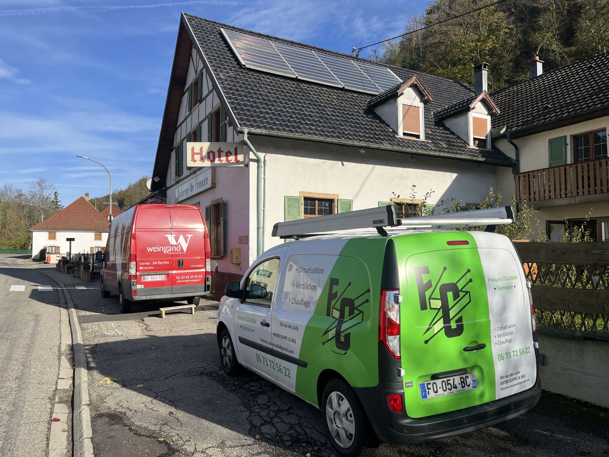 Installation de panneaux photovolta&iuml;ques sur les secteurs de Belfort et Mulhouse Kingersheim 3