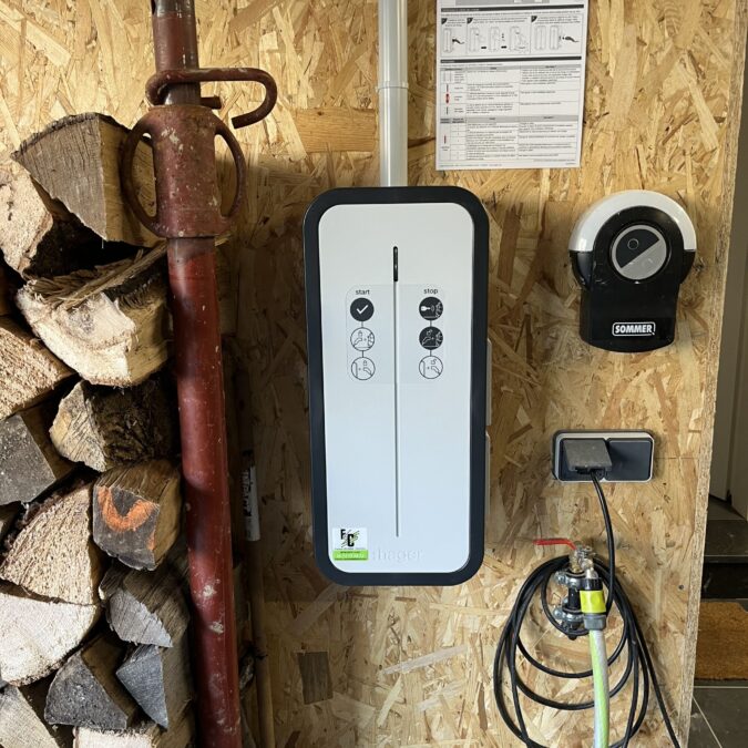 Installation d’une borne de charge HAGER Witty 7KW &agrave; Jungholtz Rixheim 0
