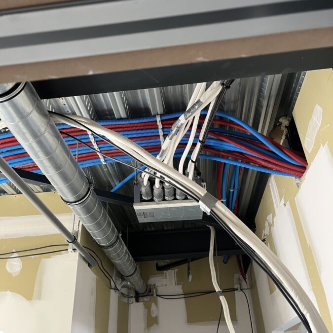 Pose d’une pompe &agrave; chaleur air/air r&eacute;versible &agrave; Burnhaupt le Haut Colmar 3