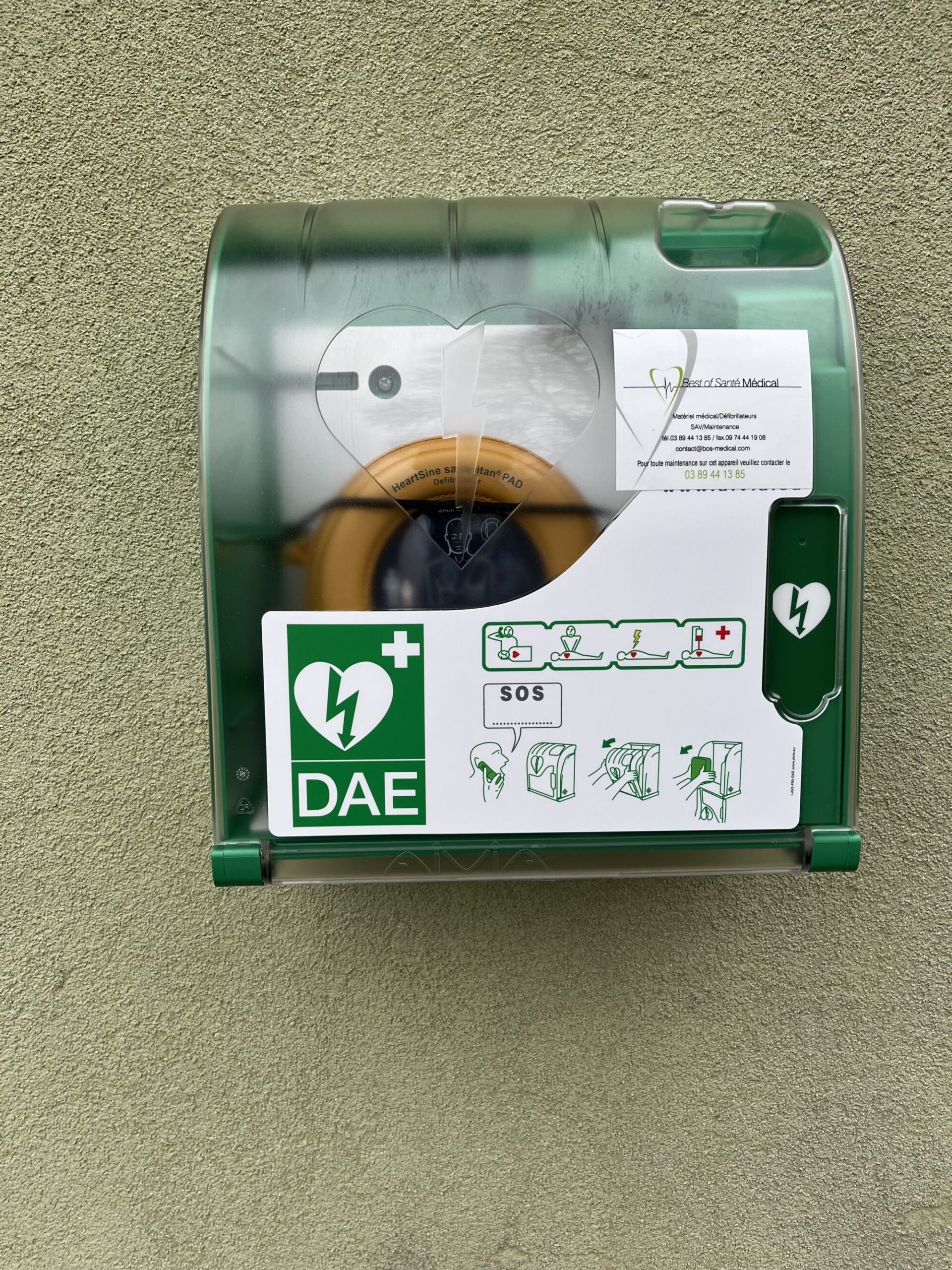 Alimentation de d&eacute;fibrillateurs dans les communes de Bellemagny, Moernach, Soppe le Bas et Masevaux-Oberbruck Guebwiller