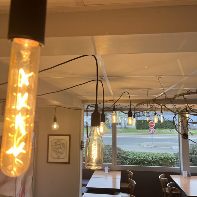 Mise aux normes, remplacement de coffrets et luminaires dans un restaurant &agrave; Vieux-Thann Colmar 1