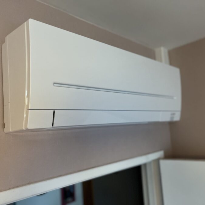 Pose d’une climatisation air/air MITSUBISHI Electric multisplit gamme compact &agrave; Soppe le Haut Rixheim 0