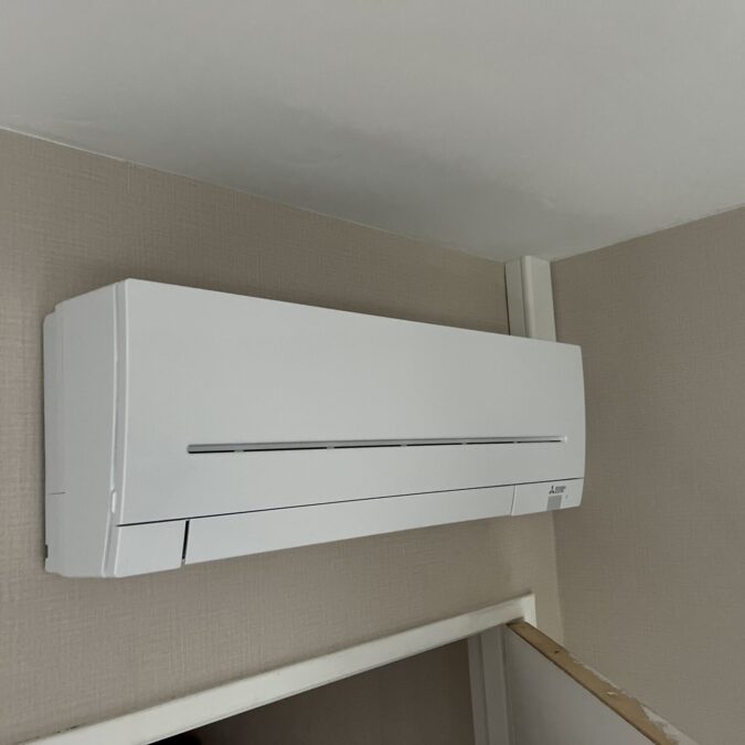 Pose d’une climatisation air/air MITSUBISHI Electric multisplit gamme compact &agrave; Soppe le Haut Kingersheim 2