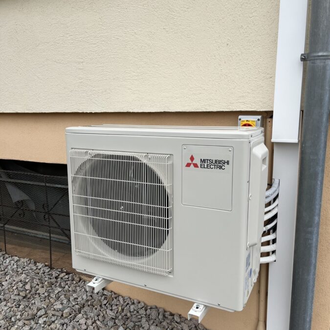 Pose d’une climatisation air/air MITSUBISHI Electric multisplit gamme compact &agrave; Soppe le Haut Illzach 4