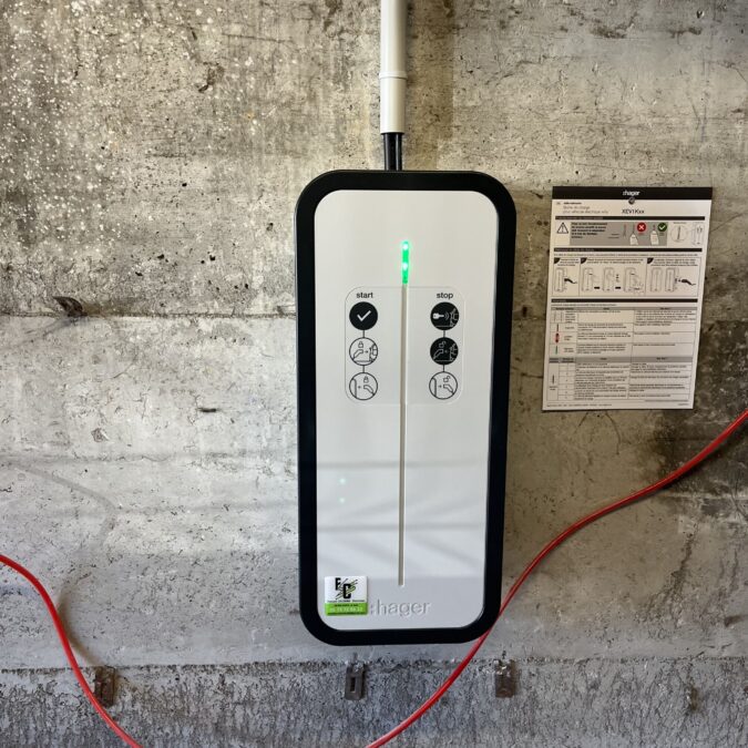 Borne de charge HAGER Witty 7kW &agrave; Hagenbach Belfort 1