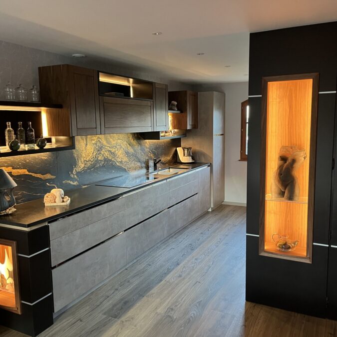 Eclairage d’une cuisine &agrave; Soppe le Bas Guebwiller 2