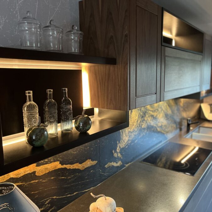 Eclairage d’une cuisine &agrave; Soppe le Bas Wittenheim 1