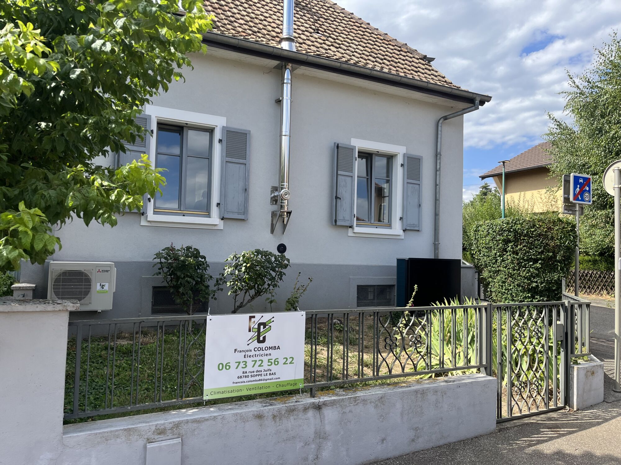 Pose d’une pompe &agrave; chaleur haute temp&eacute;rature DAIKIN ALTHERMA &agrave; Mulhouse Dornach Audincourt