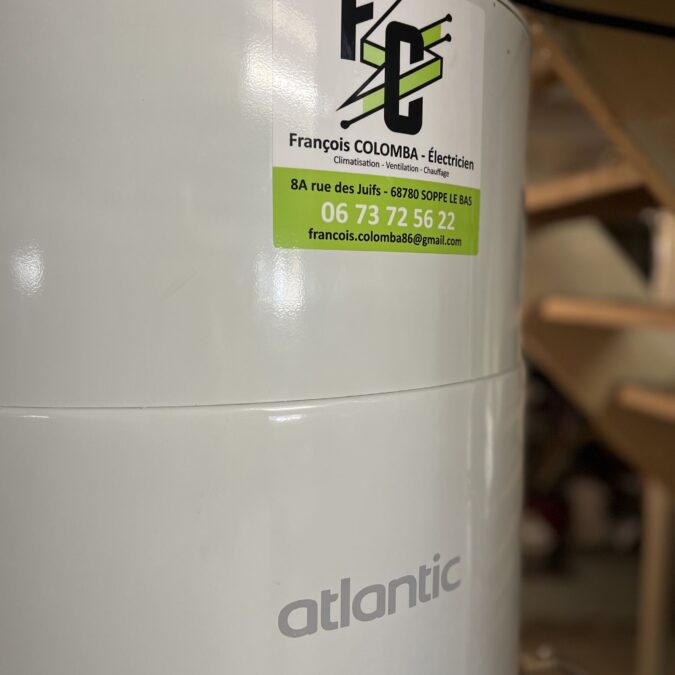 Pose d’une pompe &agrave; chaleur haute temp&eacute;rature DAIKIN ALTHERMA &agrave; Mulhouse Dornach Guebwiller 2