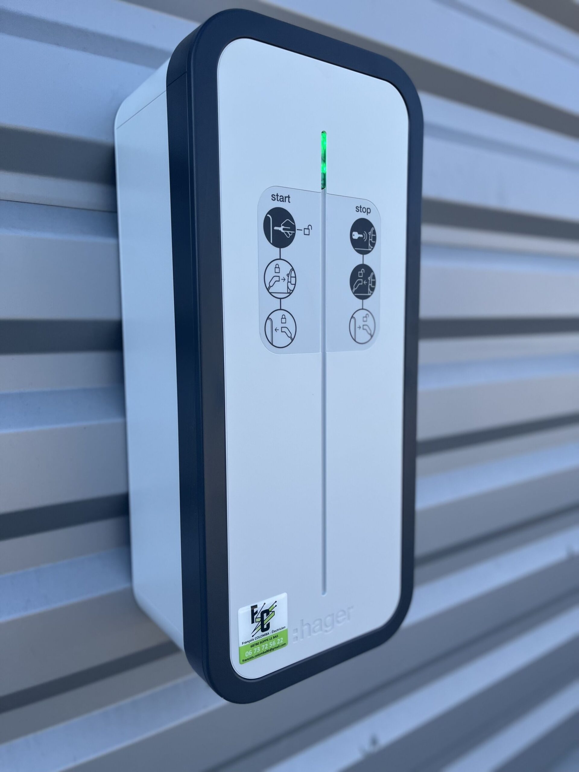 Installation de bornes de recharge pour v&eacute;hicule &eacute;lectrique &agrave; Mulhouse et Belfort Montb&eacute;liard 2